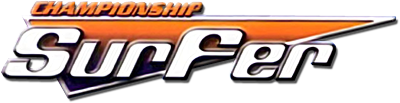 Championship Surfer logo for Sega Dreamcast